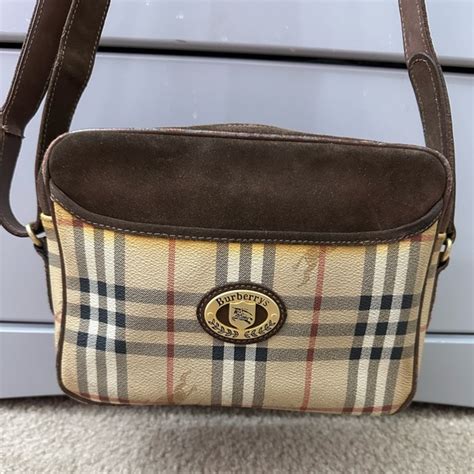 burberry purse authentic lining|authentic vintage Burberry bag.